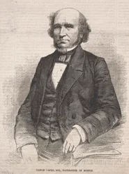 Nahum Capen, Esq., postmästare i Boston, 1859.