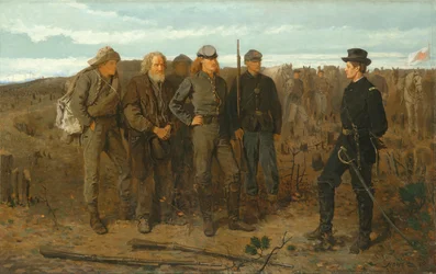Fångar från fronten, 1866.