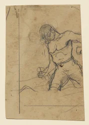 Stående man (studie till Underström)