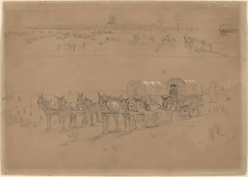 Försörjningståg, 1864.