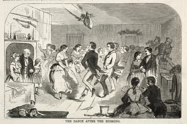 Dansen efter skalningen, 1858.