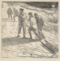 The Midnight Coast, från The Riverside Magazine for Young People, januari 1867