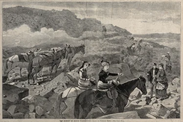Toppmötet av Mount Washington, 1869.