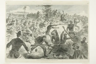 Kriget för unionen, 1862 - en bajonettattack