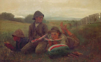 Vattenmelonpojkarna, 1876