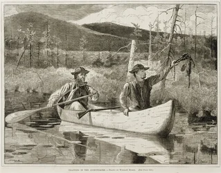 "Fångning i Adirondacks"