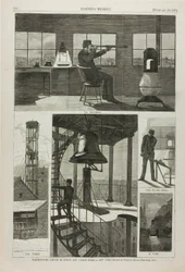 Watch-Tower, hörnet av Spring och Varick Streets, New York
