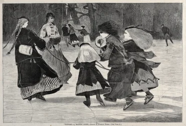 "Vinter" – En skridskoscen