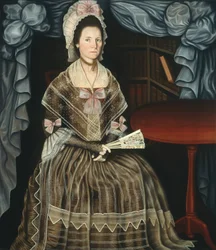 Mrs Samuel Chandler, ca. 1780.