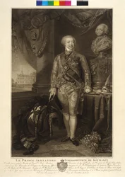 Aleksandr Borisovic Kurakin (etsning)