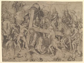Kristus som bär korset kopia, 1400-talet.