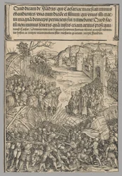 Flemish Rebellion, skylt 7 från historiska scener ur kejsar Maximilian I:s liv från triumfbågen