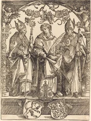 Saints Maximilian, Stephen och Valentine