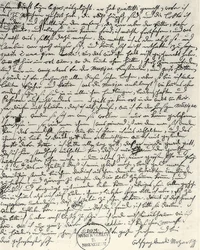 Autografbrev från Mozart