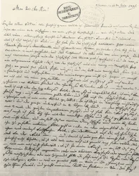 Egenhändigt brev till fadern, Wien, 13 juni 1781