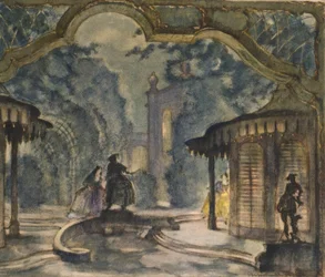 Mozart, Figaro / scen av A.Mahnke