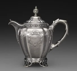 Gräddkanna, c. 1848 (silver)