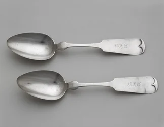 Dessertskedar, ca. 1860-1870 (silver)