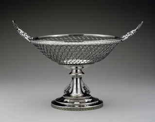 Fruktställ, ca. 1860-1875 (silver)
