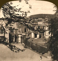 Abbotsford, Sir Walter Scotts hem, Skottland, 1896.