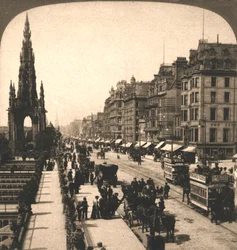 Princes Street, Edinburgh, 1896.