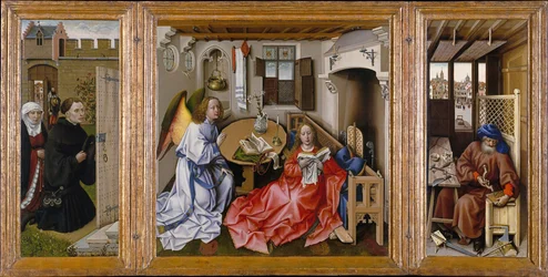Mérode-altartavlan (Triptyken med bebådelsen)