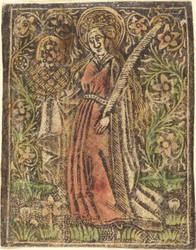 Saint Dorothy, ca. 1480.