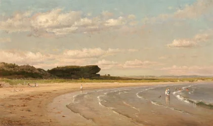 Second Beach, Newport, ca. 18781880.