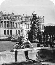 Herrenchiemsee-palatset, Bayern, Tyskland, ca 1900-talet.