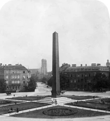 Karolinenplatz, München, Tyskland, ca 1900-talet.