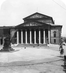 Nationalteatern, München, Tyskland, cirka 1900.
