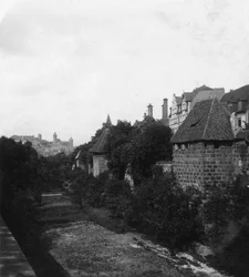 Nürnbergs slott, Nürnberg, Tyskland, c1900-talet.