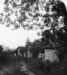 Stadtgraben, Bayern, Tyskland, ca 1900-talet.