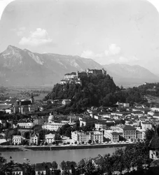 Kapuzinerberg, Salzburg, Österrike, c1900