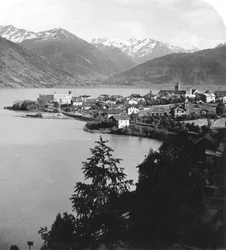 Zell am See, Salzburg, Österrike, ca 1900-talet.