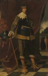 Porträtt av Henry Casimir I greve av Nassau-Dietz, ca 1632 (olja på duk)
