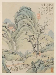 Album of Seasonal Landscapes, Leaf A föregående blad 4, 1668.