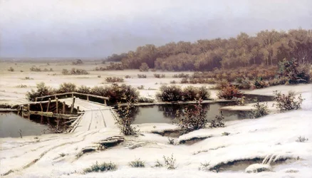 Tidig snö, 1883.