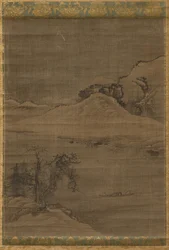 Landskap med fiskare, 1600-tal.