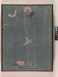 Album Garden Scene (bläck på papper)