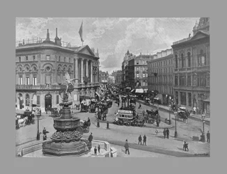 Piccadilly Circus, London, c1900