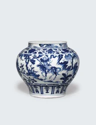 White and Blue Guan, mitten av 1300-talet (keramik)