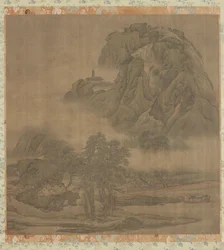 Picknick på flodstranden, Qingdynastin, 1700-talet.