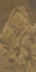 Vinterlandskap, Qingdynastin, 1700-talet.