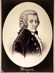 Porträtt av Wolfgang Amadeus Mozart (etsning)
