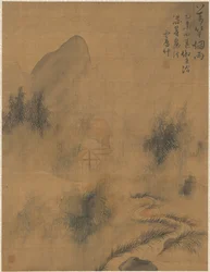 Tio tusen bambu i dimma och regn, 1775.