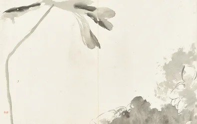 Landskap och blommor, album med sex blad