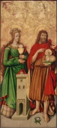 St Barbara och Johannes Döparen