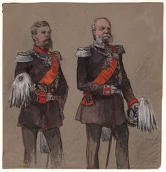 Alexander II av Ryssland och Wilhelm II av Preussen