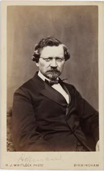 August Wilhelm von Hofmann, tysk organisk kemist, mitten av slutet av 1800-talet